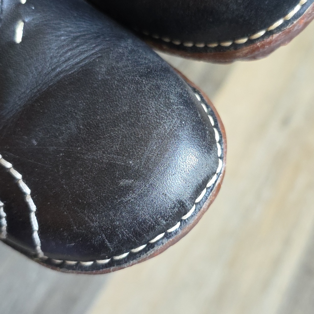 El Naturalista Black Leather Mary Jane Clogs - Picture 10 of 16